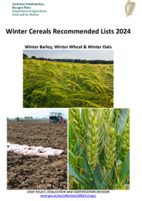 Winter Cereals Recommended Lists 2024