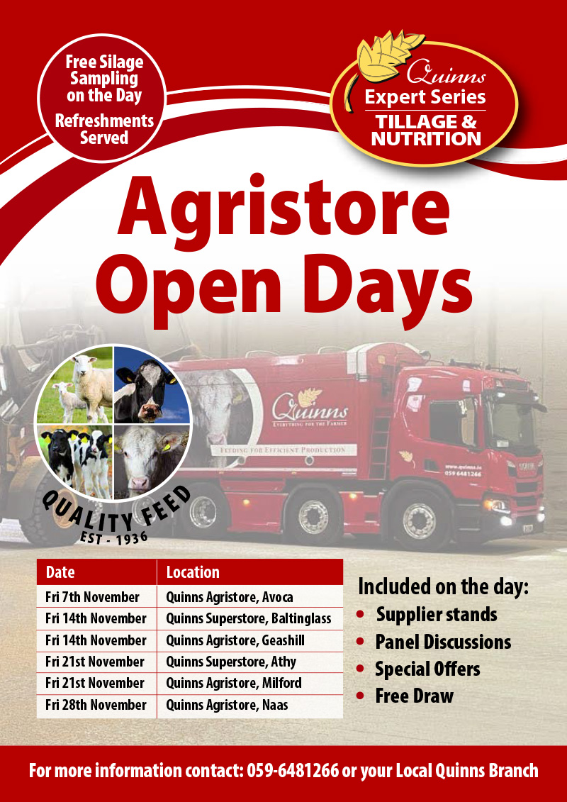 Agristore Open Days Nov 25