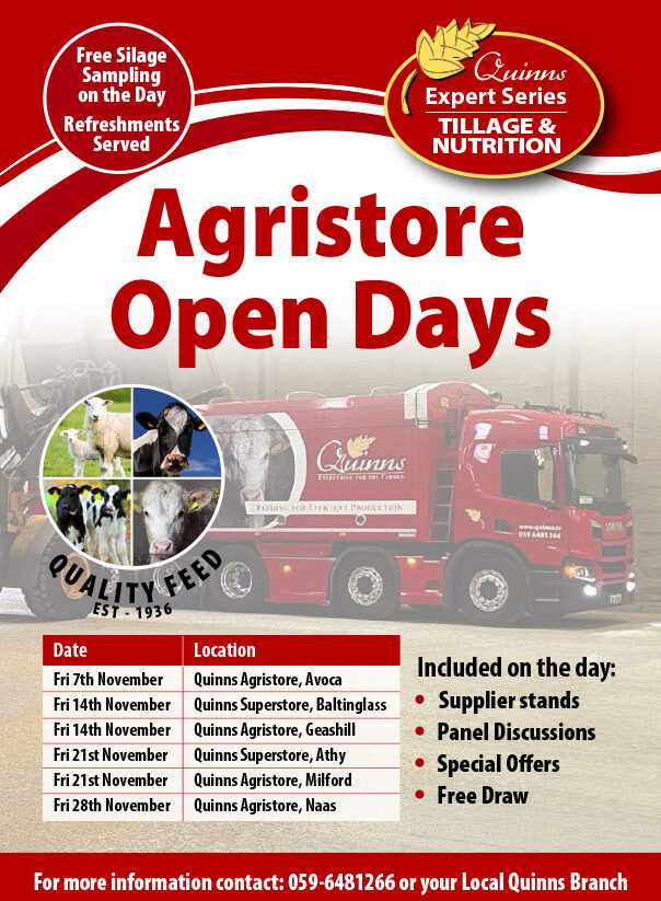 Agristore Open Days Nov 25