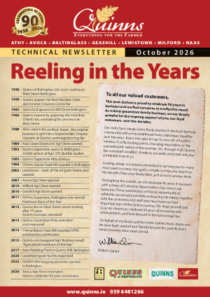 Oct Newsletter Reeling in the years